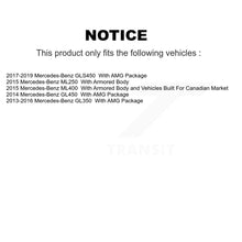 Charger l'image dans la galerie, Front Rear Coat Brake Rotor Ceramic Pad Kit For Mercedes-Benz GLS450 GL450 GL350