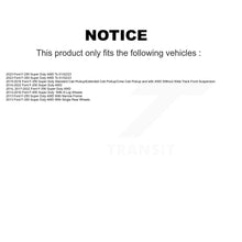 Charger l'image dans la galerie, Front Coated Brake Rotor &amp; Ceramic Pad Kit For Ford F-250 Super Duty F-350 F-450