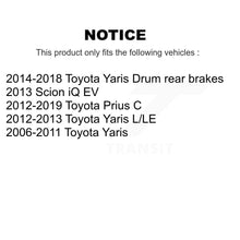 Charger l'image dans la galerie, Front Coated Disc Brake Rotors Ceramic Pad Kit For Toyota Yaris Prius C Scion iQ