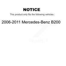 Load image into Gallery viewer, Front Coated Disc Brake Rotor &amp; Ceramic Pad Kit For 2006-2011 Mercedes-Benz B200