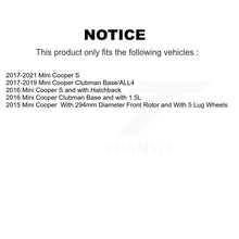 Charger l'image dans la galerie, Front Coated Disc Brake Rotors And Ceramic Pads Kit For Mini Cooper Clubman