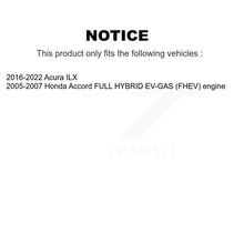 Load image into Gallery viewer, Rear Coated Disc Brake Rotors And Ceramic Pads Kit For Honda Accord Acura ILX