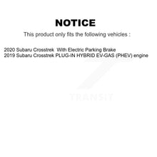 Charger l'image dans la galerie, Front Rear Coated Disc Brake Rotors And Ceramic Pads Kit For Subaru Crosstrek