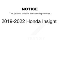 Load image into Gallery viewer, [Front+Rear] 2019-2022 Honda Insight Premium Coated Rotors &amp; Ceramic Pads Brake Kit For Max Braking