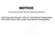 Charger l'image dans la galerie, [Rear] 2019 Chevrolet Silverado 1500 LD GMC Premium Coated Rotors &amp; Ceramic Pads Brake Kit For Max Braking