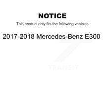 Charger l'image dans la galerie, Rear Coated Disc Brake Rotors And Ceramic Pads Kit For Mercedes-Benz E300 E350 KGT-103066