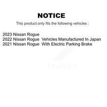 Charger l'image dans la galerie, Rear Coated Disc Brake Rotors And Ceramic Pads Kit For Nissan Rogue KGT-103146
