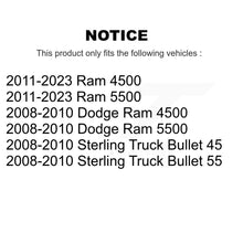 Charger l'image dans la galerie, Rear Coat Brake Rotor Ceramic Pad Kit For Ram Dodge Sterling Truck 4500 5500 Bullet 45 55 KGT-103193