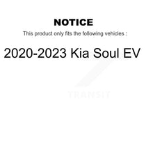 Charger l'image dans la galerie, Front Rear Coated Disc Brake Rotors And Ceramic Pads Kit For 2020-2023 Kia Soul EV KGT-103237