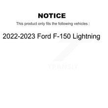 Charger l'image dans la galerie, Front Coated Disc Brake Rotors And Ceramic Pads Kit For 2022-2023 Ford F-150 Lightning KGT-103458