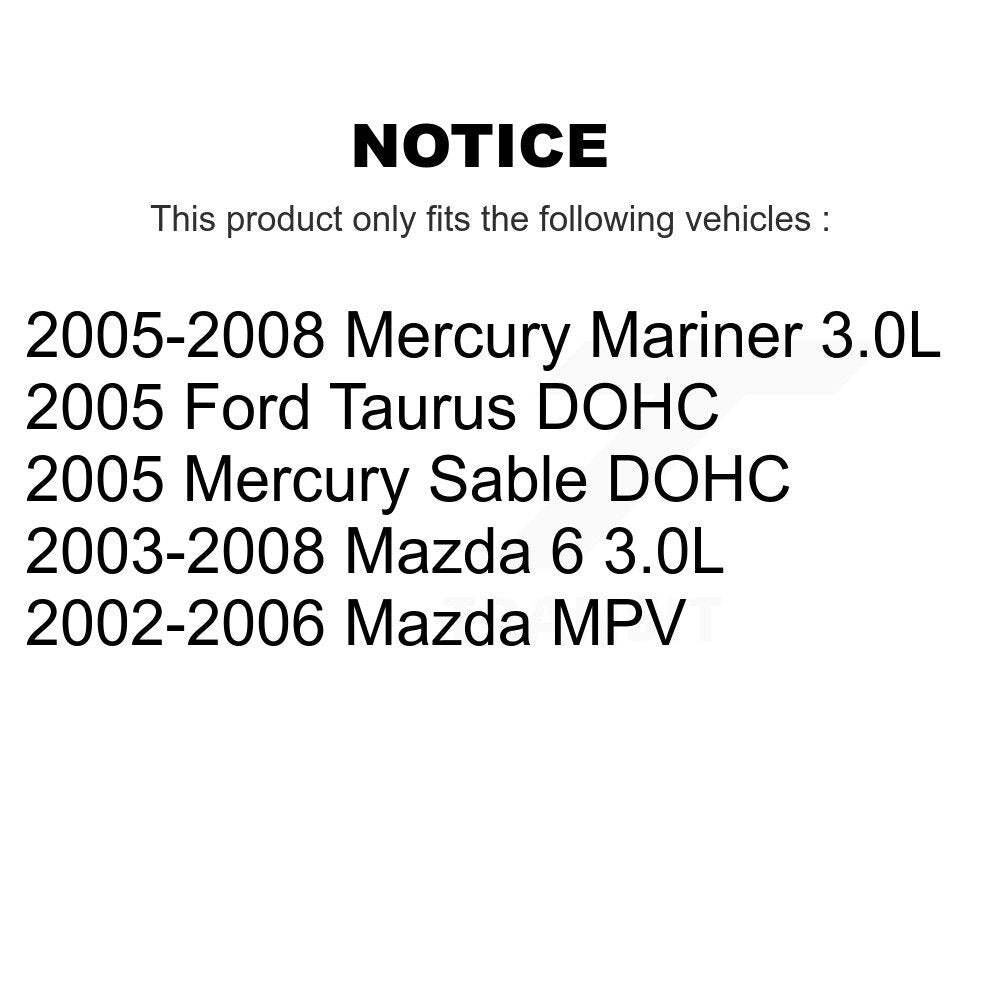 Mpulse Ignition Coil Pair For Mazda 6 Mercury Ford Taurus Mariner MPV Sable