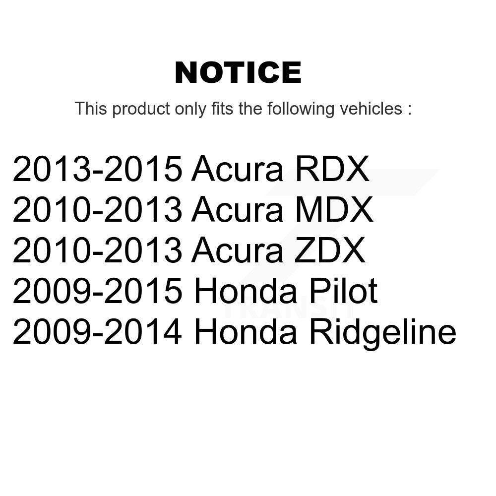 Mpulse Ignition Coil Pair For Honda Pilot Acura MDX RDX Ridgeline ZDX