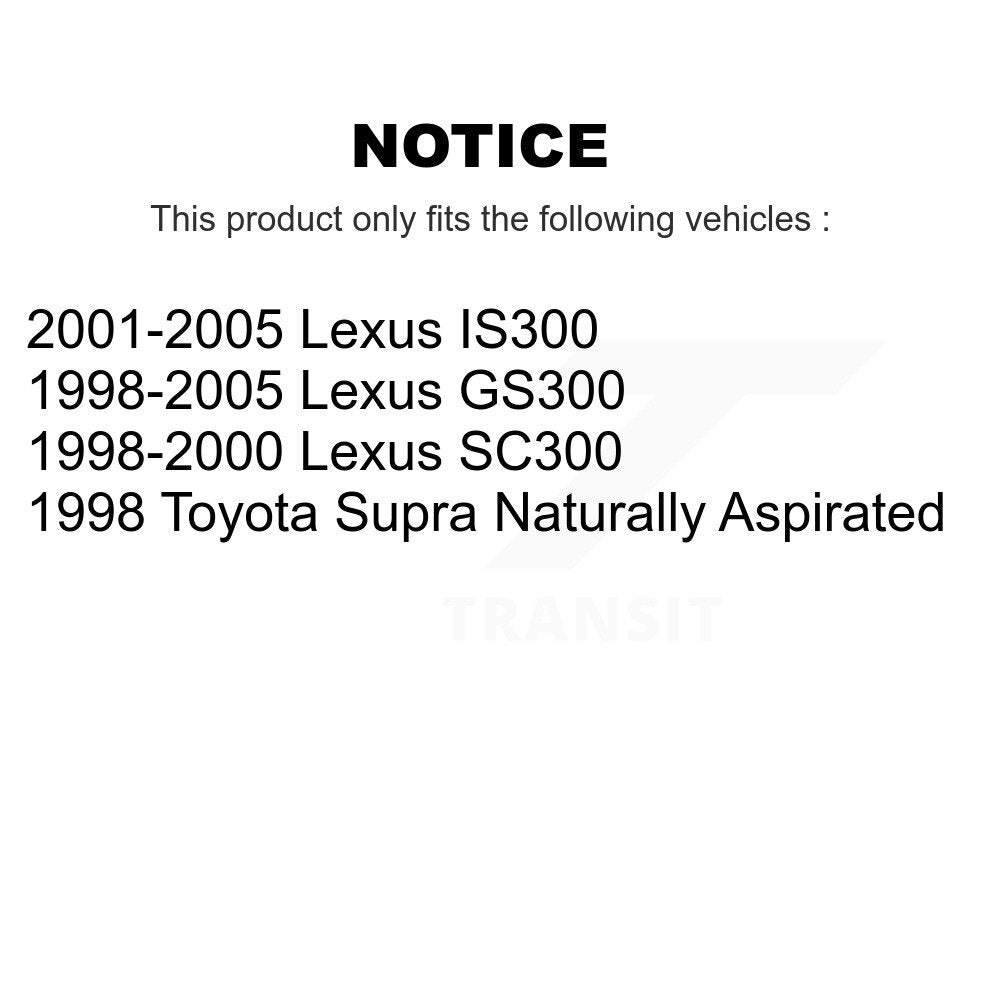Mpulse Ignition Coil Kit For Lexus GS300 IS300 SC300 Toyota Supra