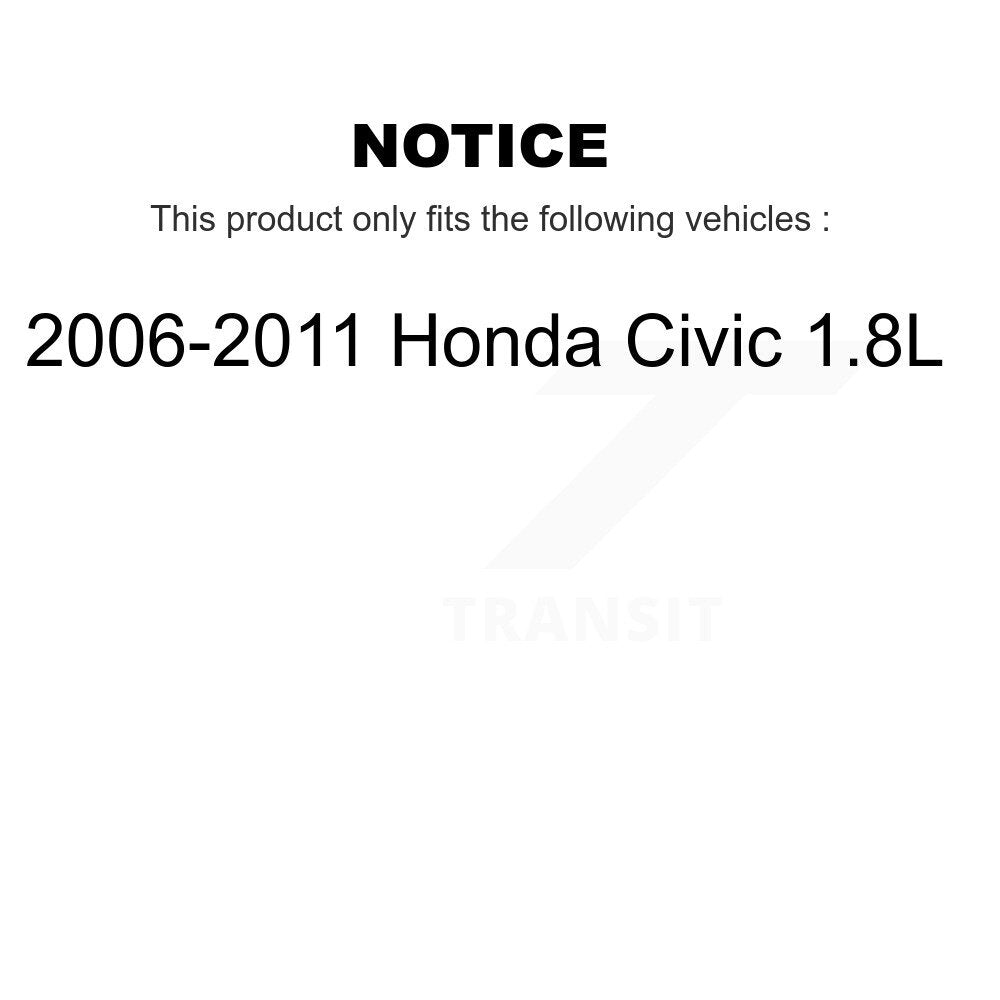 Mpulse Ignition Coil Kit For 2006-2011 Honda Civic 1.8L