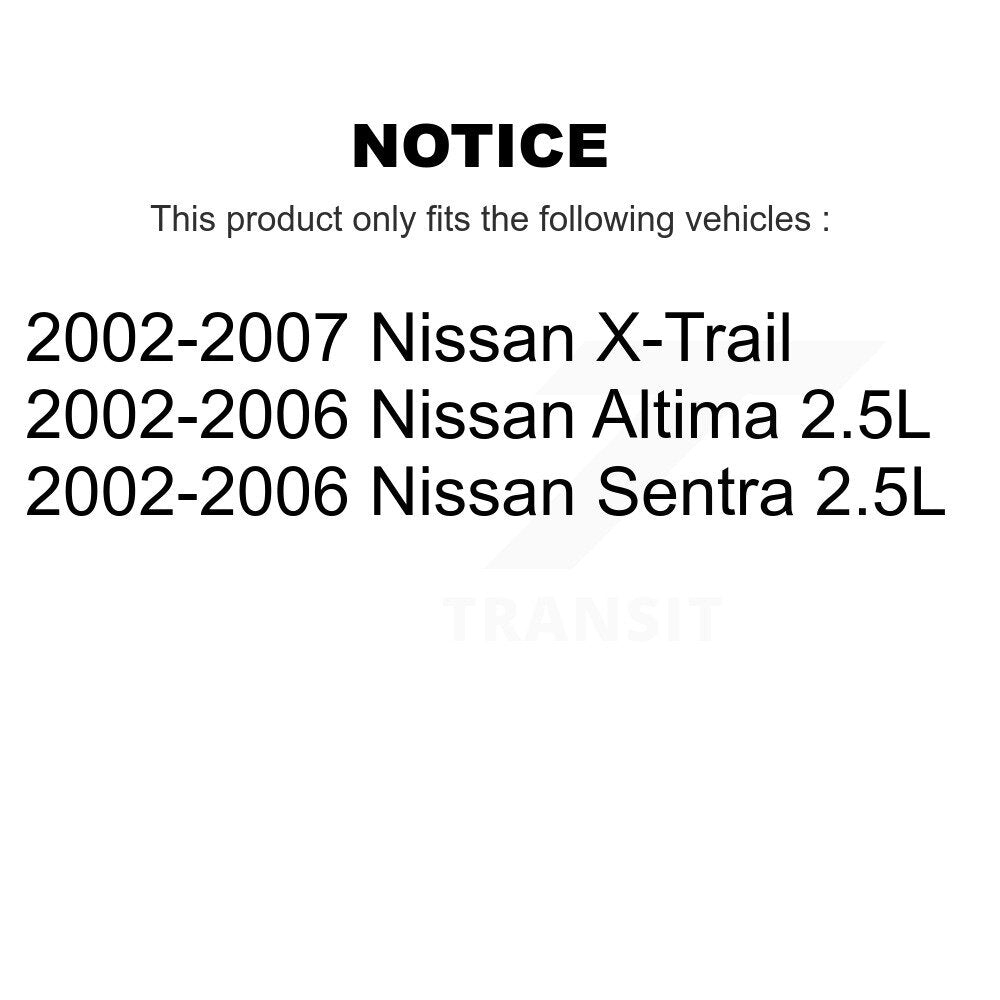 Mpulse Ignition Coil Kit For Nissan Altima Sentra X-Trail