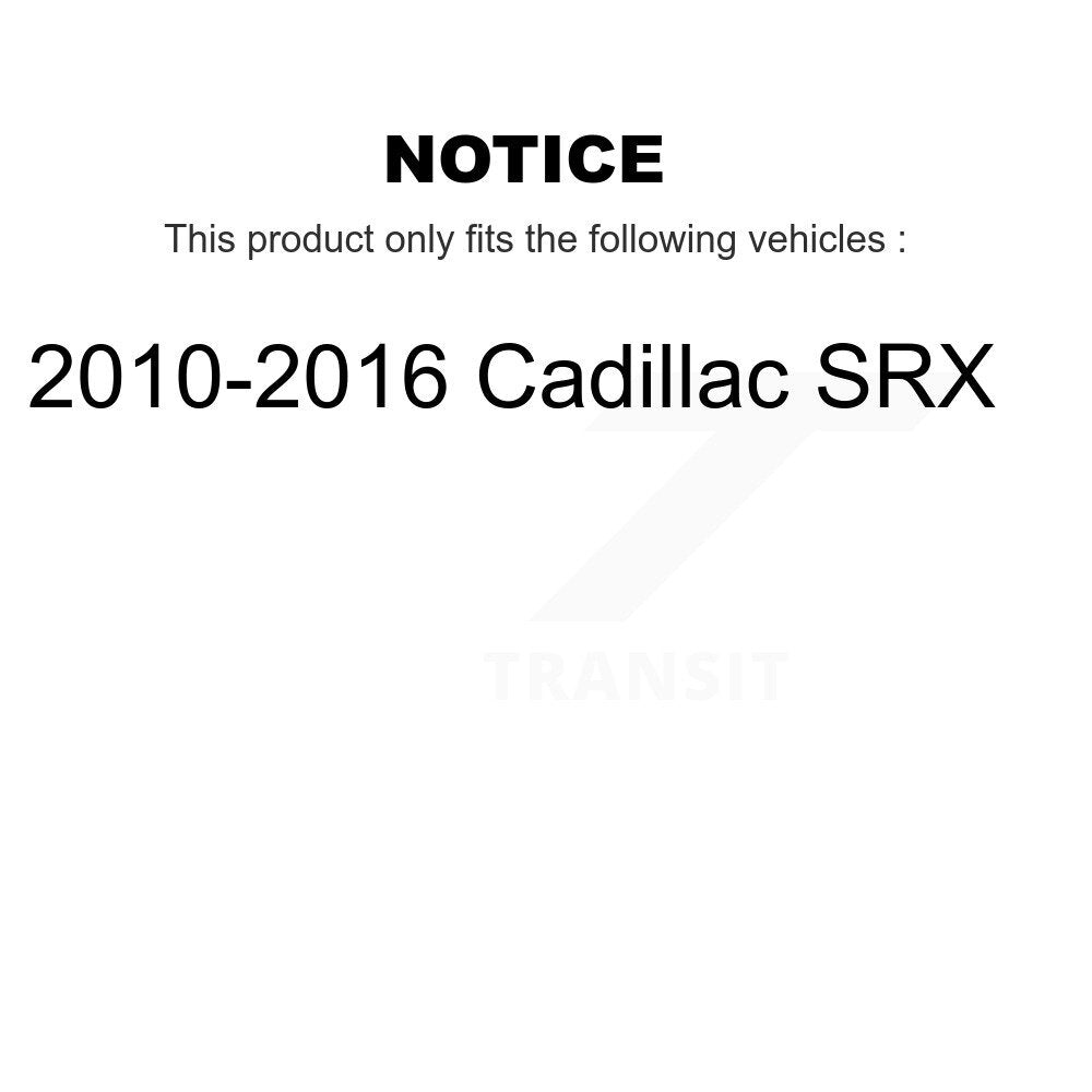 2010-2016 Cadillac SRX  Front Suspension Strut Coil Spring Assembly Kit