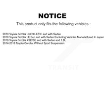 Load image into Gallery viewer, Front Control Arms &amp; Complete Shock Tie Rods Link Sway Bar Kit (10Pc) For Toyota Corolla KSS-104111