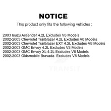 Load image into Gallery viewer, 2003 Isuzu Ascender , 2002-2003 Chevrolet Trailblazer  , 2002-2003 Chevrolet Trailblazer EXT  , 2002-2003 GMC Envoy  , 2002-2003 GMC Envoy XL  , 2002-2003 Oldsmobile Bravada  Front Left Suspension Strut Coil Spring Assembly Kit