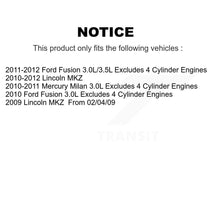 Charger l&#39;image dans la galerie, 2011-2012 Ford Fusion  , 2010 Ford Fusion , 2010-2012 Lincoln MKZ  , 2010-2011 Mercury Milan  , 2009 Lincoln MKZ Front Suspension Strut Coil Spring Assembly Kit