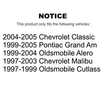 Charger l&#39;image dans la galerie, 2004-2005 Chevrolet Classic  , 1999-2004 Oldsmobile Alero  , 1999-2005 Pontiac Grand Am  , 1997-2003 Chevrolet Malibu  , 1997-1999 Oldsmobile Cutlass  Front Suspension Strut Coil Spring Assembly Kit