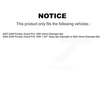 Charger l&#39;image dans la galerie, 2007-2008 Pontiac Grand Prix  , 2004-2006 Pontiac Grand Prix  Front Suspension Strut Coil Spring Assembly Kit