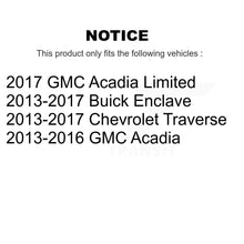 Charger l&#39;image dans la galerie, 2017 GMC Acadia Limited , 2013-2017 Buick Enclave  , 2013-2017 Chevrolet Traverse  , 2013-2016 GMC Acadia  Front Suspension Strut Coil Spring Assembly Kit