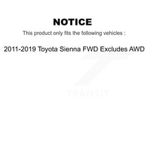 Load image into Gallery viewer, 2011-2020 Toyota Sienna  Front Left Suspension Strut Coil Spring Assembly Kit