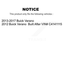 Charger l&#39;image dans la galerie, 2013-2017 Buick Verano  , 2012 Buick Verano Front Left Suspension Strut Coil Spring Assembly Kit