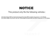 Charger l'image dans la galerie, Front Left Complete Shock Assembly And TOR Link Kit For Buick Regal KSS-104690