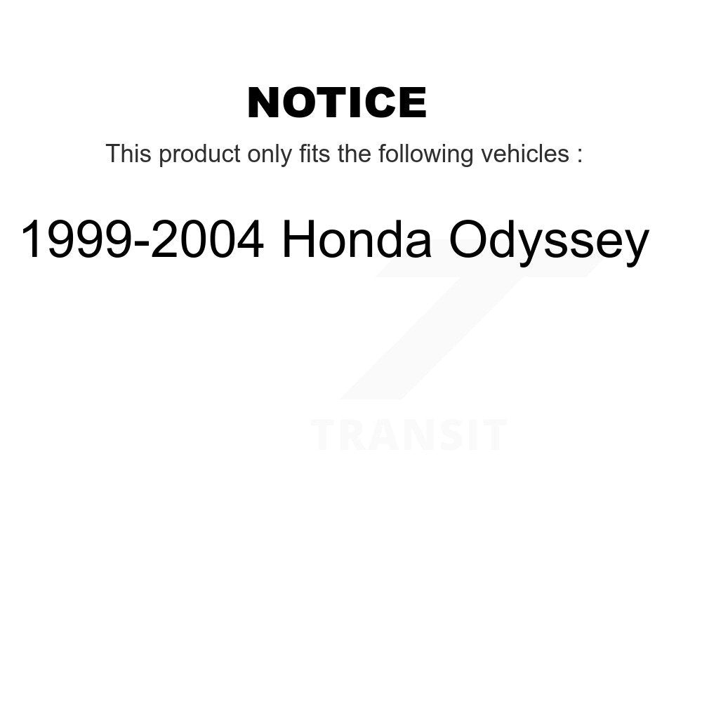1999-2004 Honda Odyssey  Front Left Suspension Strut Coil Spring Assembly Kit