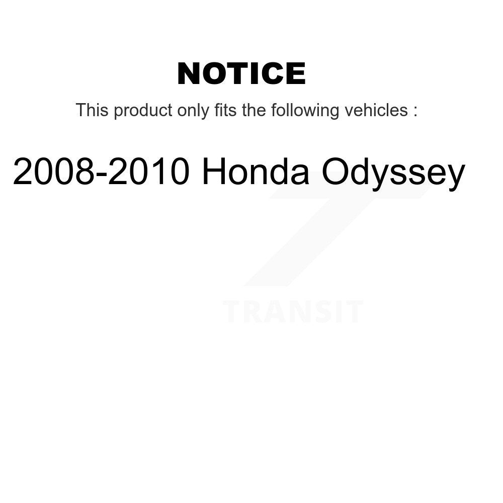 2008-2010 Honda Odyssey  Front Left Suspension Strut Coil Spring Assembly Kit