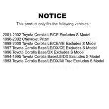 Load image into Gallery viewer, 2001-2002 Toyota Corolla  , 1998-2002 Chevrolet Prizm  , 1998-2000 Toyota Corolla  , 1997 Toyota Corolla , 1996 Toyota Corolla , 1994-1995 Toyota Corolla  , 1993 Toyota Corolla Front Left Suspension Strut Coil Spring Assembly Kit