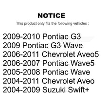 Charger l&#39;image dans la galerie, 2009-2010 Pontiac G3  , 2009 Pontiac G3 Wave , 2006-2011 Chevrolet Aveo5  , 2005-2008 Pontiac Wave  , 2005-2007 Pontiac Wave5  , 2004-2011 Chevrolet Aveo  , 2004-2009 Suzuki Swift+  Front Left Suspension Strut Coil Spring Assembly Kit
