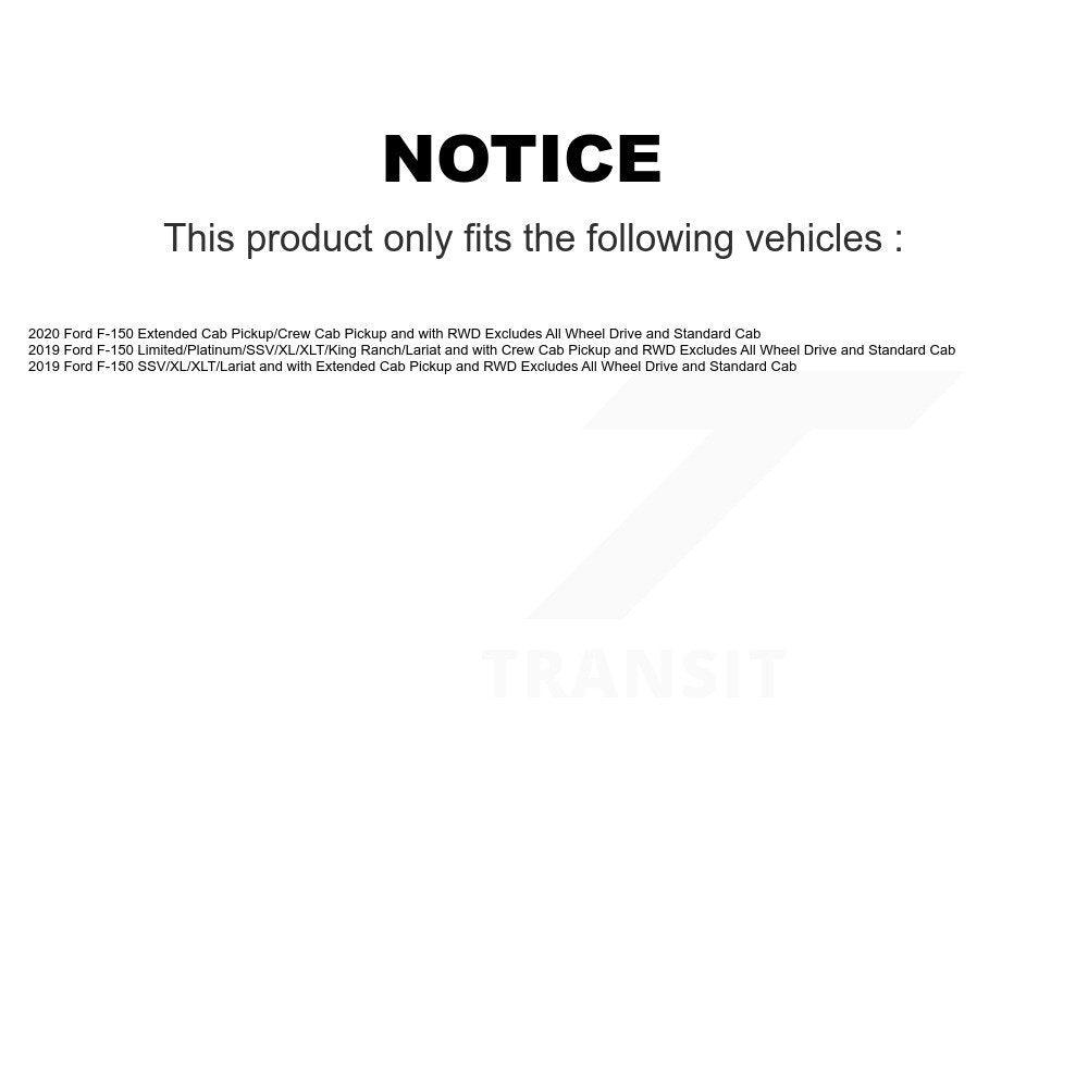 2015-2020 Ford F-150  Front Left Suspension Strut Coil Spring Assembly Kit