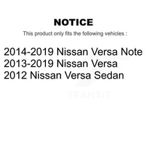 Charger l&#39;image dans la galerie, 2014-2019 Nissan Versa Note  , 2013-2020 Nissan Versa  , 2012 Nissan Versa Front Right Suspension Strut Coil Spring Assembly Kit