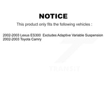 Load image into Gallery viewer, 2002-2003 Lexus ES300  , 2002-2003 Toyota Camry  Front Right Suspension Strut Coil Spring Assembly Kit