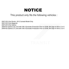 Charger l&#39;image dans la galerie, 2007-2010 Kia Magentis  , 2007-2010 Kia Optima  , 2007-2012 Kia Rondo  , 2006 Kia Optima , 2006 Kia Optima Front Right Suspension Strut Coil Spring Assembly Kit