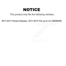 Charger l&#39;image dans la galerie, 2011-2017 Honda Odyssey  Front Right Suspension Strut Coil Spring Assembly Kit