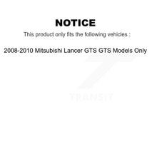 Load image into Gallery viewer, 2008-2010 Mitsubishi Lancer  Rear Suspension Strut Coil Spring Assembly Kit