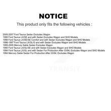 Charger l&#39;image dans la galerie, 2000-2007 Ford Taurus  , 1999 Ford Taurus , 1998 Ford Taurus , 1996-1997 Ford Taurus  , 1995 Ford Taurus , 1995-2005 Mercury Sable  , 1994 Ford Taurus , 1994 Mercury Sable Rear Suspension Strut Coil Spring Assembly Kit
