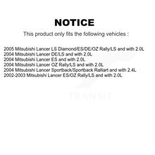 Load image into Gallery viewer, 2005 Mitsubishi Lancer , 2004 Mitsubishi Lancer , 2004 Mitsubishi Lancer , 2004 Mitsubishi Lancer , 2004 Mitsubishi Lancer , 2002-2003 Mitsubishi Lancer  Rear Suspension Strut Coil Spring Assembly Kit