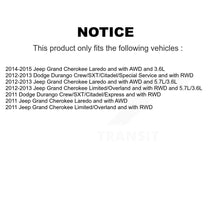 Load image into Gallery viewer, Front Left Shock Assembly And TOR Link Kit For Jeep Grand Cherokee Dodge Durango