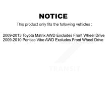 Load image into Gallery viewer, 2009-2010 Pontiac Vibe  , 2009-2013 Toyota Matrix  Rear Left Suspension Strut Coil Spring Assembly Kit