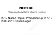 Load image into Gallery viewer, 2013 Nissan Rogue , 2012 Nissan Rogue , 2008-2011 Nissan Rogue  Front Right Suspension Strut Coil Spring Assembly Kit