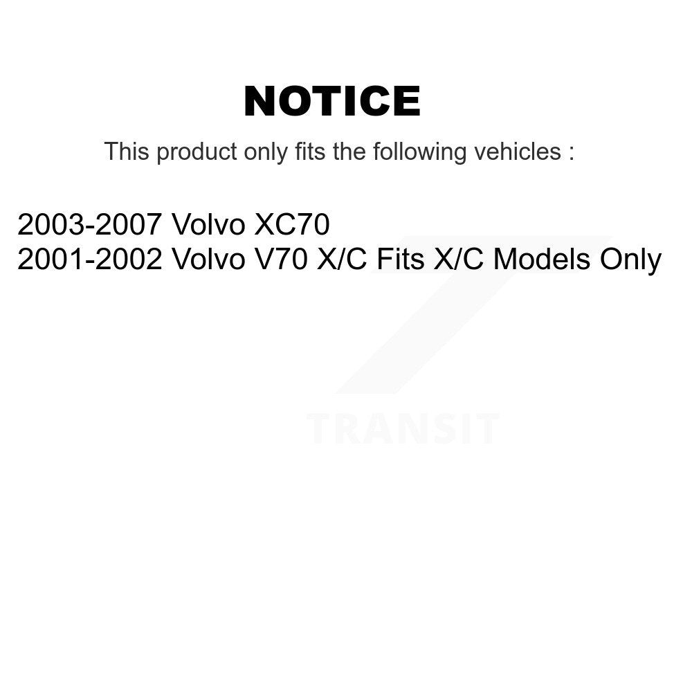 2003-2007 Volvo XC70  , 2001-2002 Volvo V70  Rear Right Suspension Strut Coil Spring Assembly Kit