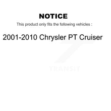 Load image into Gallery viewer, 2001-2010 Chrysler PT Cruiser  Front and Rear Suspension Strut Coil Spring Assembly Kit
