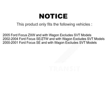 Charger l&#39;image dans la galerie, 2005 Ford Focus , 2002-2004 Ford Focus  , 2000-2001 Ford Focus  Front and Rear Suspension Strut Coil Spring Assembly Kit