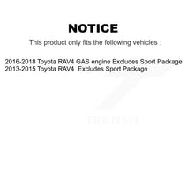 Charger l&#39;image dans la galerie, 2016-2018 Toyota RAV4  , 2013-2015 Toyota RAV4  Front and Rear Suspension Strut Coil Spring Assembly Kit