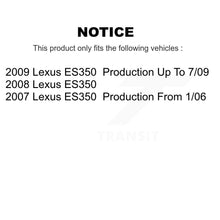Charger l&#39;image dans la galerie, 2007-2009 Lexus ES350  Front and Rear Suspension Strut Coil Spring Assembly Kit