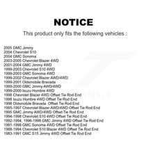 Load image into Gallery viewer, Front Tie Rod End &amp; Boot Kit For Chevrolet GMC S10 Blazer Jimmy Sonoma S15 Isuzu Hombre KTB-100007